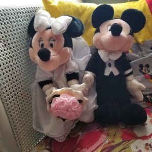 Disney Mickey & Minnie Bride & groom set